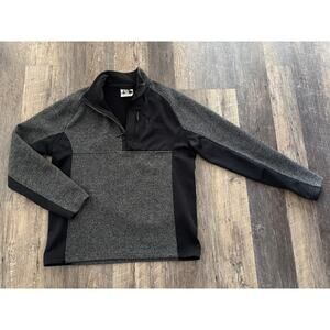 Spyder Men's Pullover with Black and Gray Panels